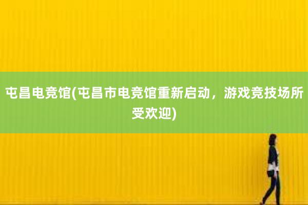 屯昌电竞馆(屯昌市电竞馆重新启动，游戏竞技场所受欢迎)