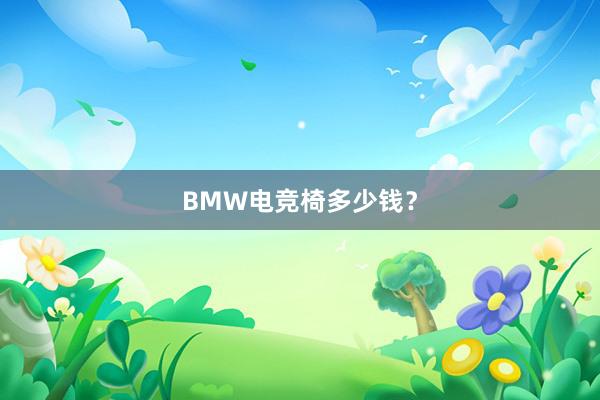 BMW电竞椅多少钱？